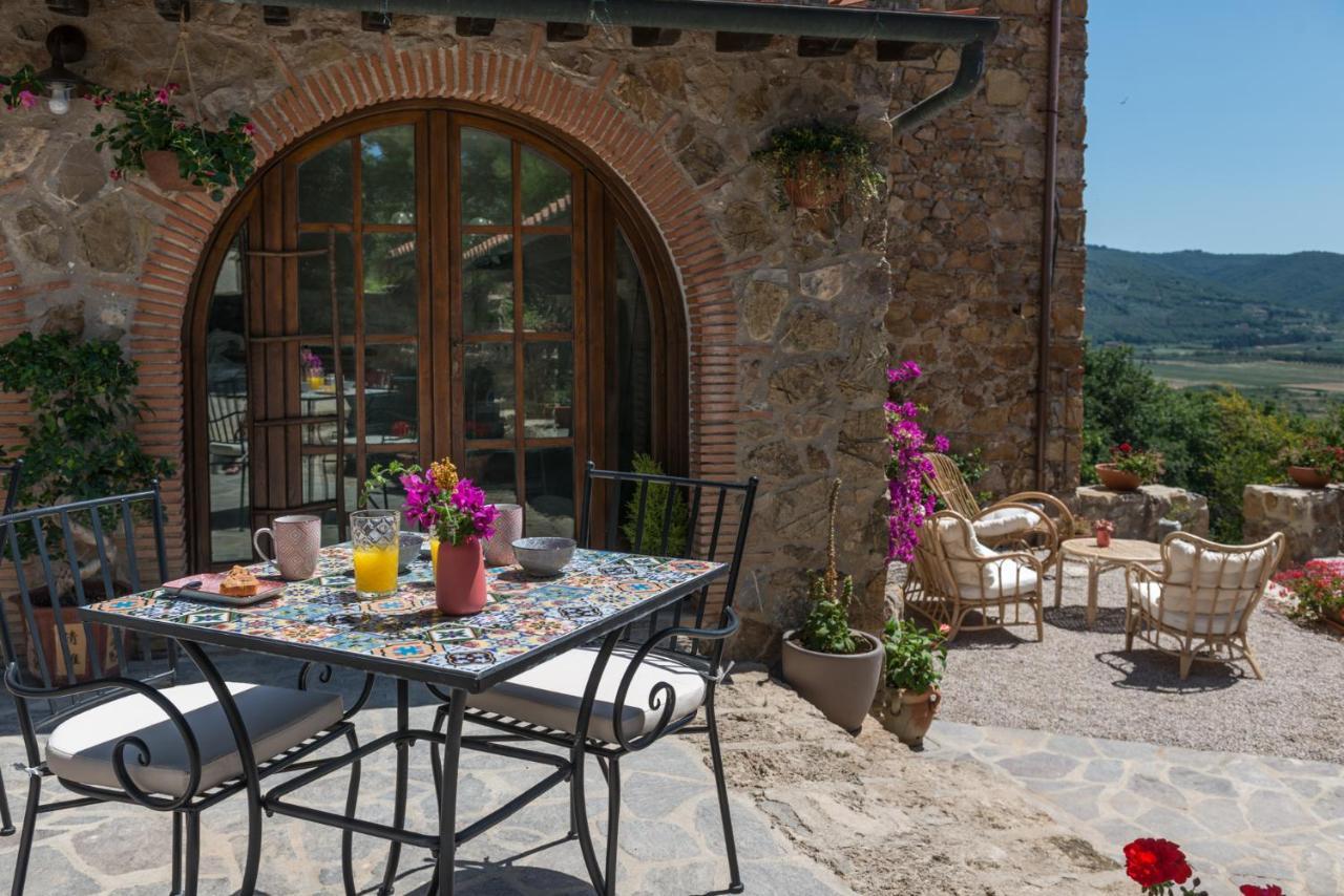 Agriturismo Schiaccia Ghiande Massa Marittima Exteriér fotografie